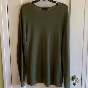 Zara knitted green sweater